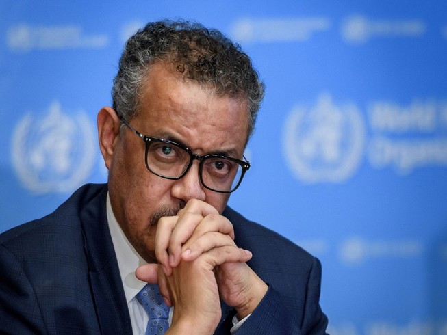 Tổng giám đốc Tổ chứ Y tế Thế giới (WHO) Tedros Adhanom Ghebreyesus. Ảnh: REUTERS
