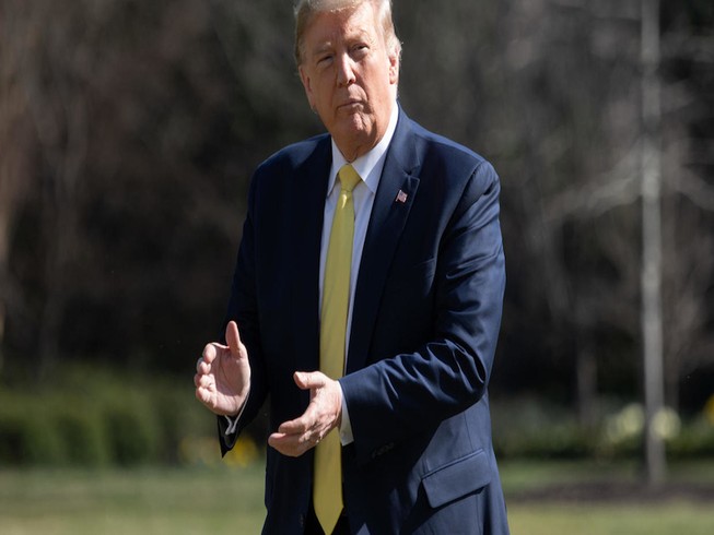 Tổng thống Mỹ Donald Trump. Ảnh: FRANCE 24