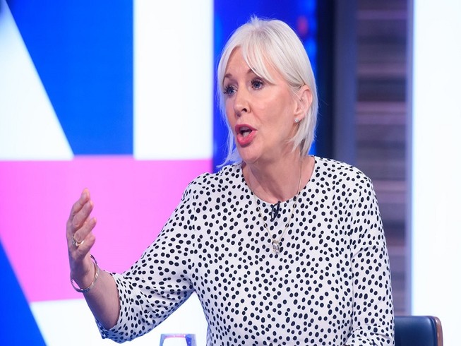 Thứ trưởng Y tế Anh Nadine Dorries là chính trị gia đầu tiên của Anh bị nhiễm COVID-19. Ảnh: THE GUARDIAN