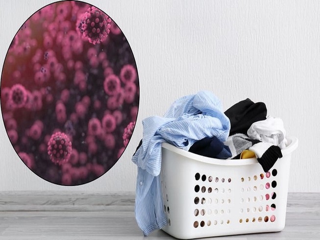 Vẫn có nhiều băn khoăn liệu giặt giũ quần áo có tiêu diệt virus gây ra COVID-19? Ảnh: REVIEWED.COM