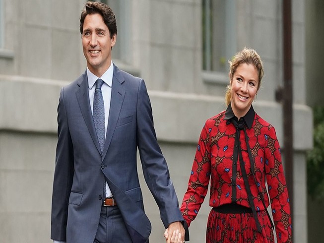 Thủ tướng Canada Justin Trudeau và Phu nhân Sophie Grégoire Trudeau. Ảnh: GETTY IMAGES