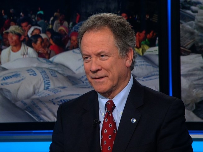 iám đốc điều hành Chương trình Lương thực Thế giới (WFP) thuộc Liên Hiệp Quốc David Beasley (Ảnh chụp hồi tháng 6-2019). Ảnh: AFP