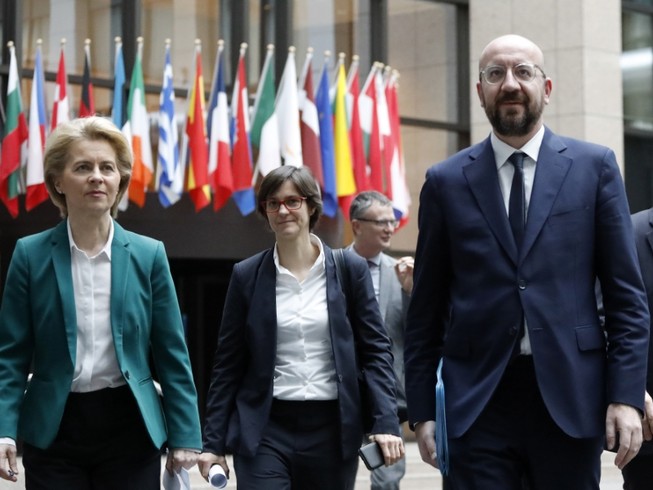 EU có thể phục hồi đến đâu sau đại dịch COVID-19 phụ thuộc tầm nhìn và thái độ dứt khoát trong cải cách của các nhà lãnh đạo ở đây. Ảnh minh hoạ: REUTERS