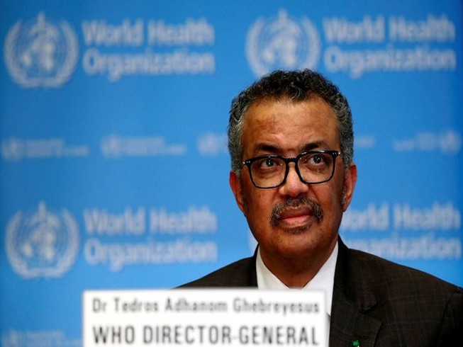 Tổng Giám đốc WHO Tedros Adhanom Ghebreyesus nói rằng đại dịch COVID-19 chưa sớm kết thúc. Ảnh: REUTERS