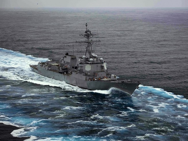 Ít nhất 18 thủy thủ trên tàu khu trục USS Kidd đã nhiễm COVID-19. Ảnh: BỘ QUỐC PHÒNG MỸ