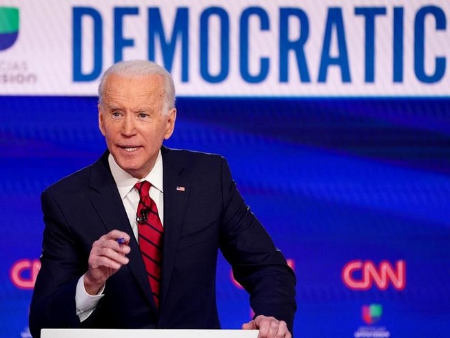 Cựu Phó Tổng thống - ứng cử viên tổng thống Mỹ năm 2020 - ông Joe Biden. Ảnh: REUTERS