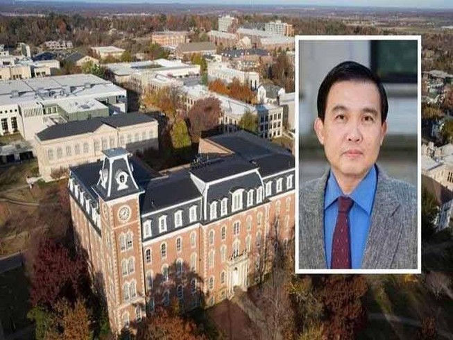 Giáo sư Teong Ang làm việc tại đại học Arkansas từ năm 1988. Ảnh: AD