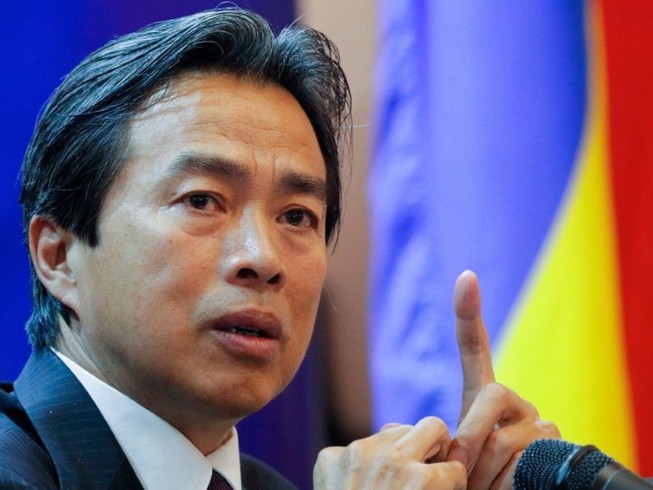 Đại sứ Trung Quốc tại Israel Đỗ Vĩ. Ảnh: REUTERS