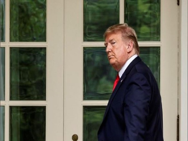 Tổng thống Mỹ Donald Trump sẽ gắn mác nhóm chống phát xít Antifa là tổ chức khủng bố. Ảnh: REUTERS