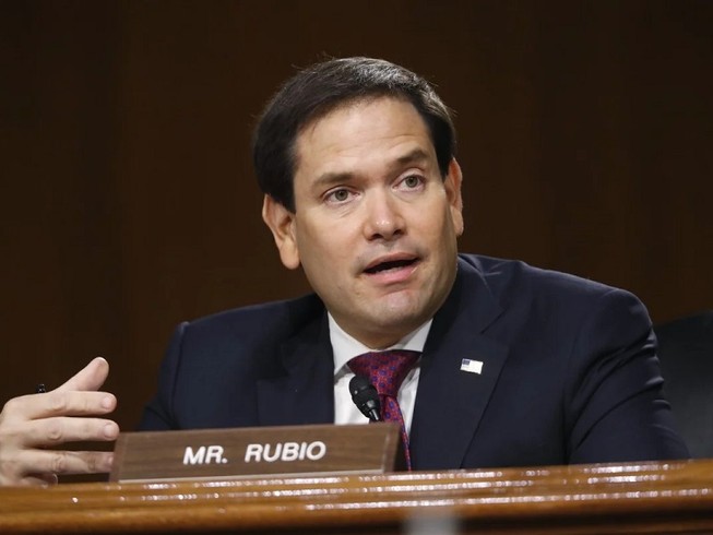 Thượng nghị sĩ Mỹ Marco Rubio là một trong 18 thành viên của Liên minh Liên nghị viện về Trung Quốc (IPAC). Ảnh: AP
