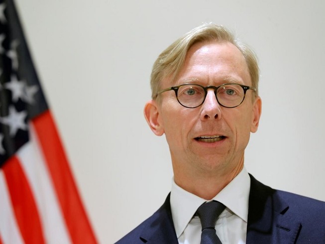 Đặc phái viên Mỹ về vấn đề Iran Brian Hook. Ảnh: REUTERS