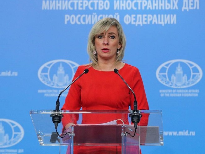 Người phát ngôn Bộ Ngoại giao Nga Maria Zakharova. Ảnh: TASS