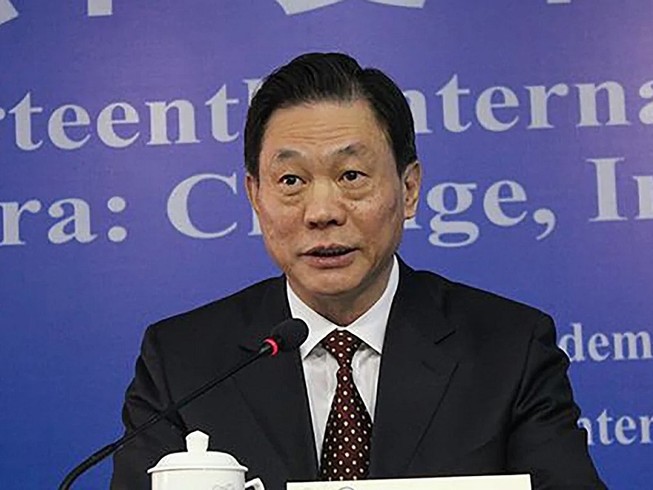 Ông Đặng Trung Hoa, Phó Chủ nhiệm Văn phòng Các vấn đề Hong Kong - Macau thuộc Quốc vụ viện Trung Quốc. Ảnh: SCMP