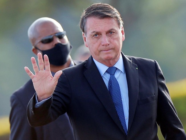 Tổng thống Brazil Jair Bolsonaro. Ảnh: REUTERS