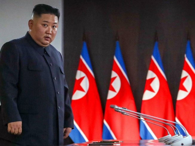 Chủ tịch Triều Tiên Kim Jong-un tại Hội nghị thượng đỉnh Mỹ-Triều lần một ở Singapore vào tháng 6-2018. Ảnh: YONHAP