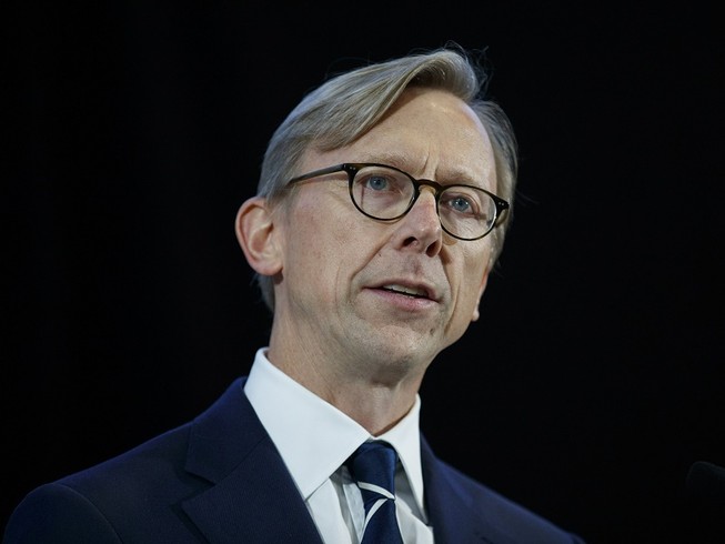 Đặc phái viên Mỹ về vấn đề Iran Brian Hook. Ảnh: AP
