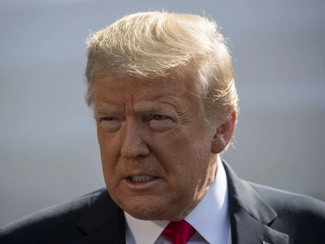 Tổng thống Mỹ Donald Trump. Ảnh: AP