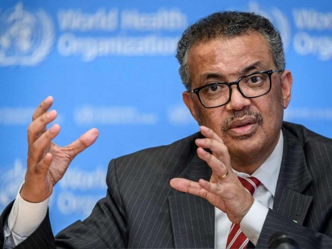 Tổng Giám đốc Tổ chức Y tế thế giới Tedros Adhanom Ghebreyesus. Ảnh: AFP