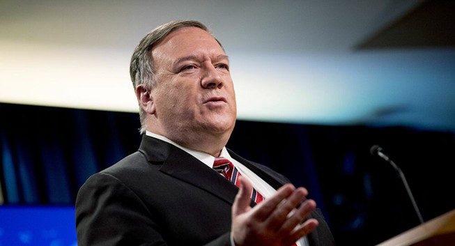 Ngoại trưởng Mỹ Mike Pompeo lên tiếng tố cáo luật an ninh quốc gia mới của Trung Quốc và cam kết sẽ bảo vệ sự tự do của người dân Hong Kong.