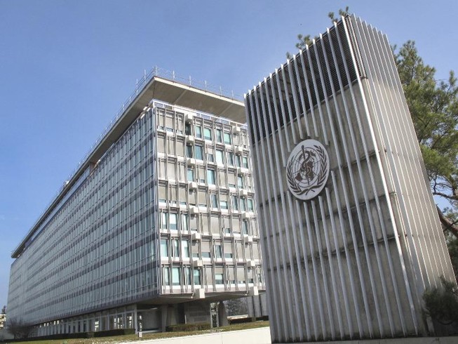 Trụ sở Tổ chức Y tế Thế giới (WHO) tại Geneva, Thụy Sĩ.