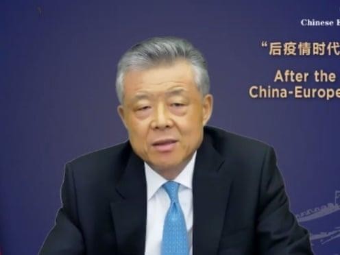 Đại sứ Trung Quốc tại Anh Liu Xiaoming cho rằng quyết định cấm Huawei khỏi nền tảng mạng 5G của Anh là vô căn cứ.