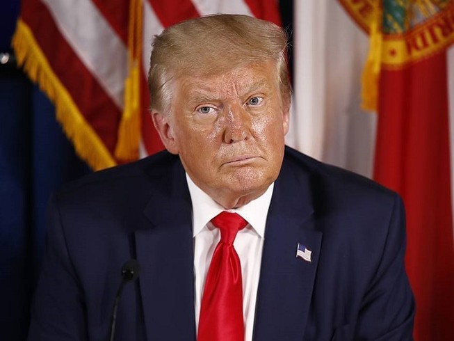 Tổng thống Mỹ Donald Trump. Ảnh: AP