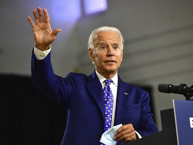 Ứng cử viên tổng thống của đảng Dân chủ - cựu Phó Tổng thống Mỹ Joe Biden. Ảnh: POLITICO