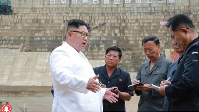 Nhà lãnh đạo Kim Jong-un. Ảnh: Korean Central News Agency