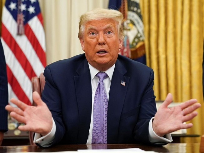 Tổng thống Mỹ Donald Trump. Ảnh: REUTERS