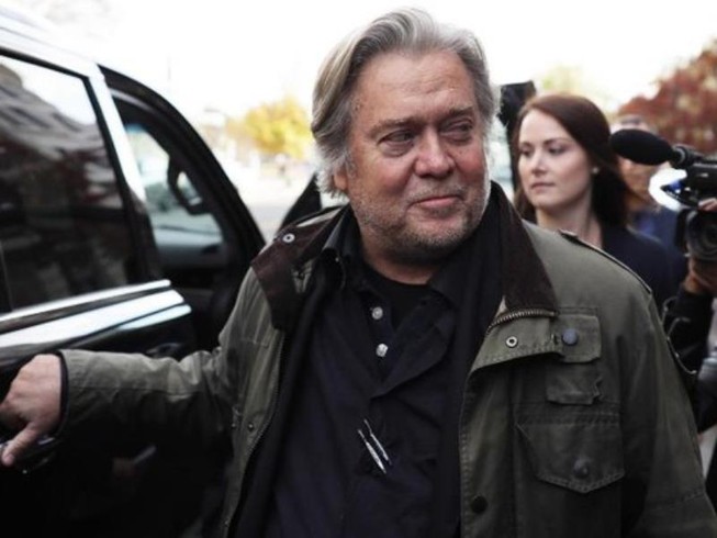 Ông Steve Bannon - cựu cố vấn chiến dịch tranh cử của Tổng thống Donald Trump. Ảnh: GETTY.