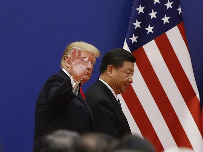 Tổng thống Mỹ Donald Trump và Chủ tịch Cộng hòa nhân dân Trung Hoa Tập Cận Bình.