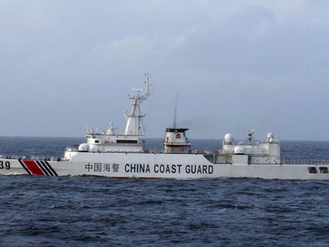 Một tàu hải cảnh Trung Quốc. Ảnh: AFP