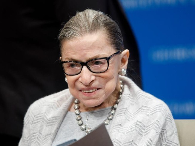 Bà Ruth Bader Ginsburg. Ảnh: GETTY IMAGES