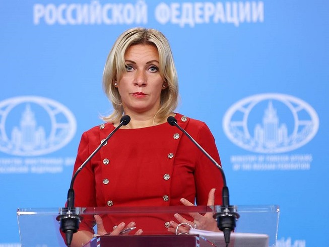 Người phát ngôn Bộ Ngoại giao Nga Maria Zakharova. Ảnh: TASS