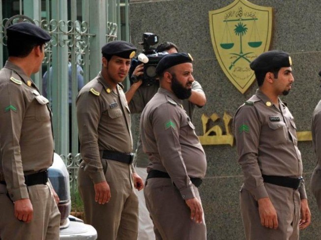 Lực lượng cảnh sát Saudi Arabia.