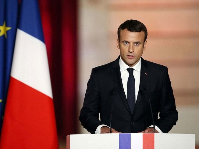 Tổng thống Pháp Emmanuel Macron. Ảnh: AFP