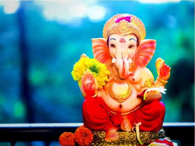 Thần Ganehsa của Ấn Độ giáo với hình ảnh đặc trưng là mình người, đầu voi. Ảnh: TIMES OF INDIA