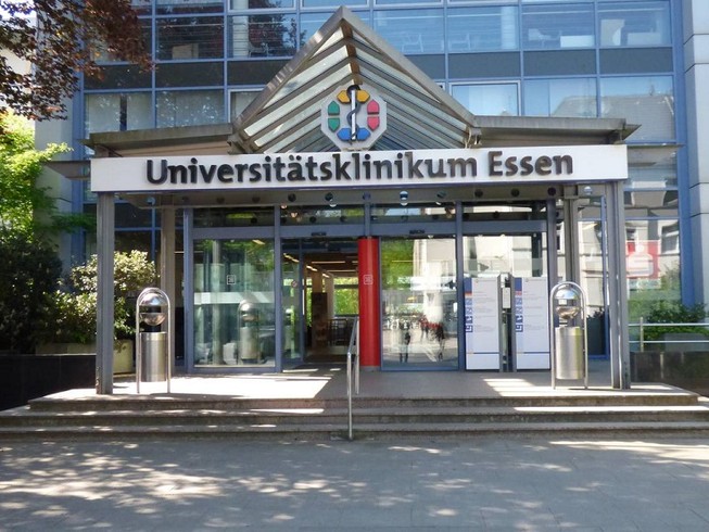 Bệnh viện Đại học Essen. Ảnh: RADIO ESSEN