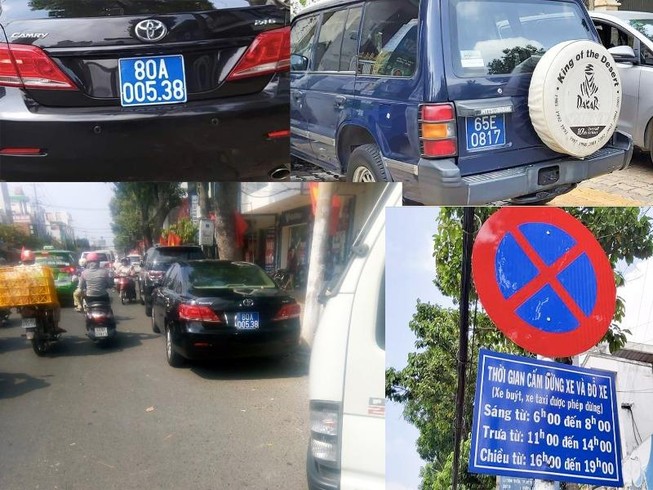 Nhiều xe biển xanh đậu gần 1 tiệc cưới ở Tiền Giang