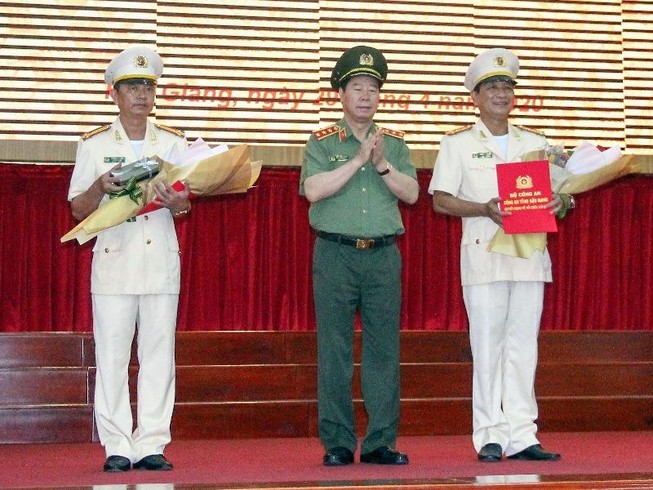 Công an Hậu Giang có tân giám đốc