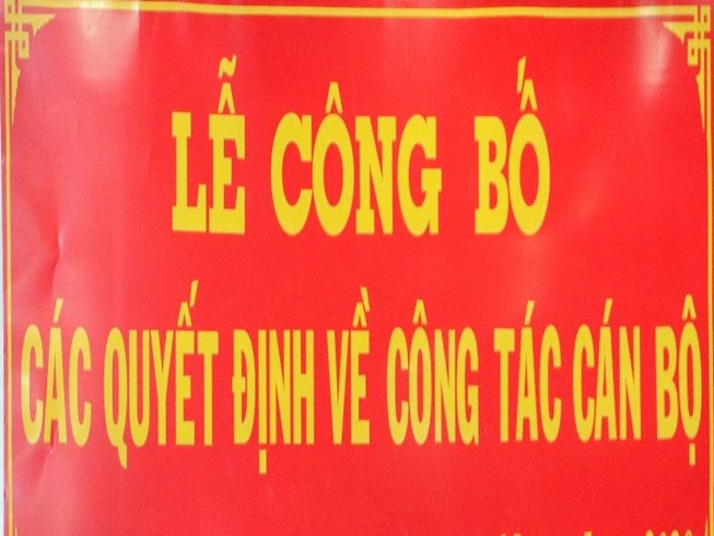 Sở TN&MT tỉnh Hậu Giang có tân Giám đốc