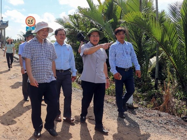 Cuối năm 2020 sẽ hoàn thành đê bao Long Mỹ - Vị Thanh