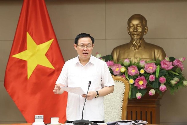 Phó Thủ tướng Vương Đình Huệ. Ảnh: VGP
