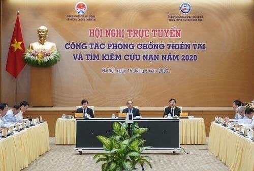Thủ tướng chủ trì hội nghị về công tác phòng, chống thiên tai