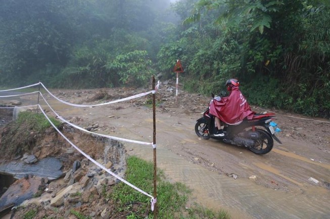 Nguy cơ lũ tại miền núi phía Bắc như Trung Quốc là rất lớn