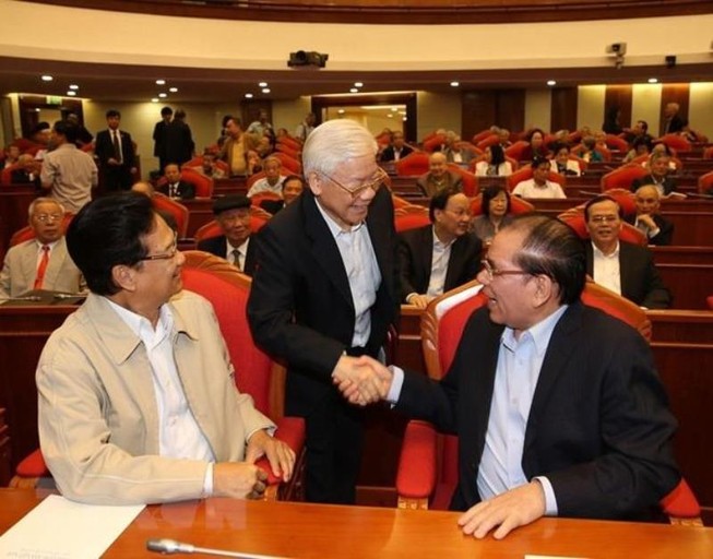 Tổng Bí thư, Chủ tịch nước gặp mặt các nguyên lãnh đạo cấp cao