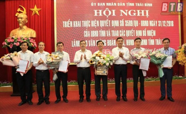 Điều động, bổ nhiệm nhân sự ở 6 tỉnh, thành