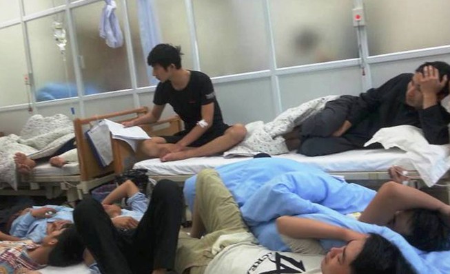 82 lao động ở dự án Formosa bị ngộ độc thực phẩm