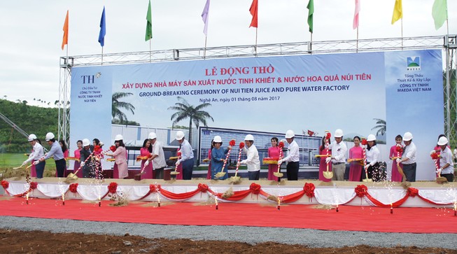 Khởi công nhà máy mứt nha đam, nước sữa gạo...