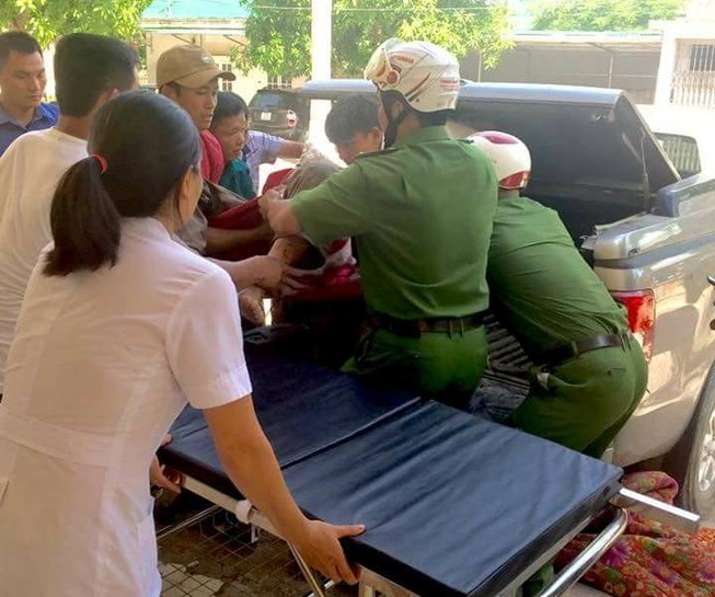 Tranh chấp đất đai, người chết, người bị đâm thủng ruột